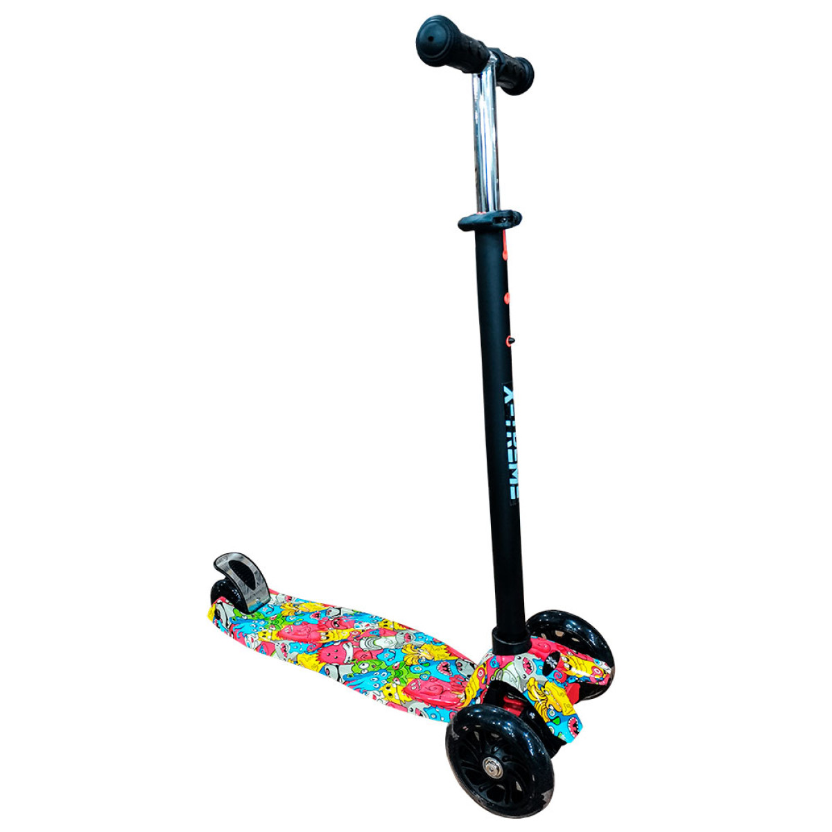 Детский самокат X-TREME KS-208 UNION черный