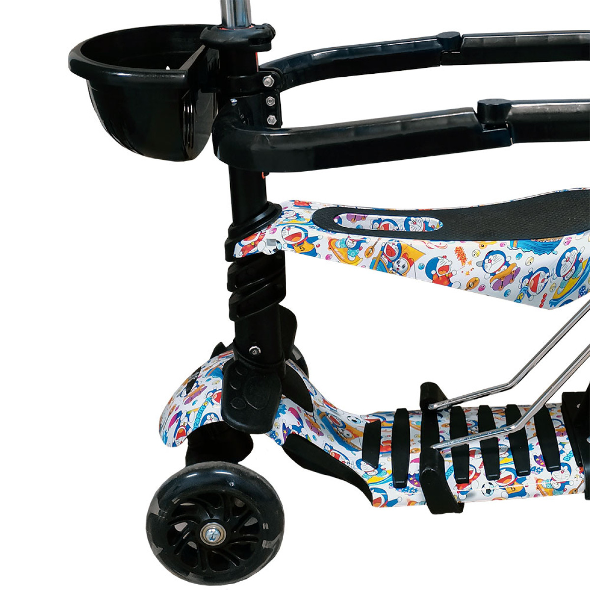 Дитячий самокат X-TREME KS-705-5W KITTY чорний