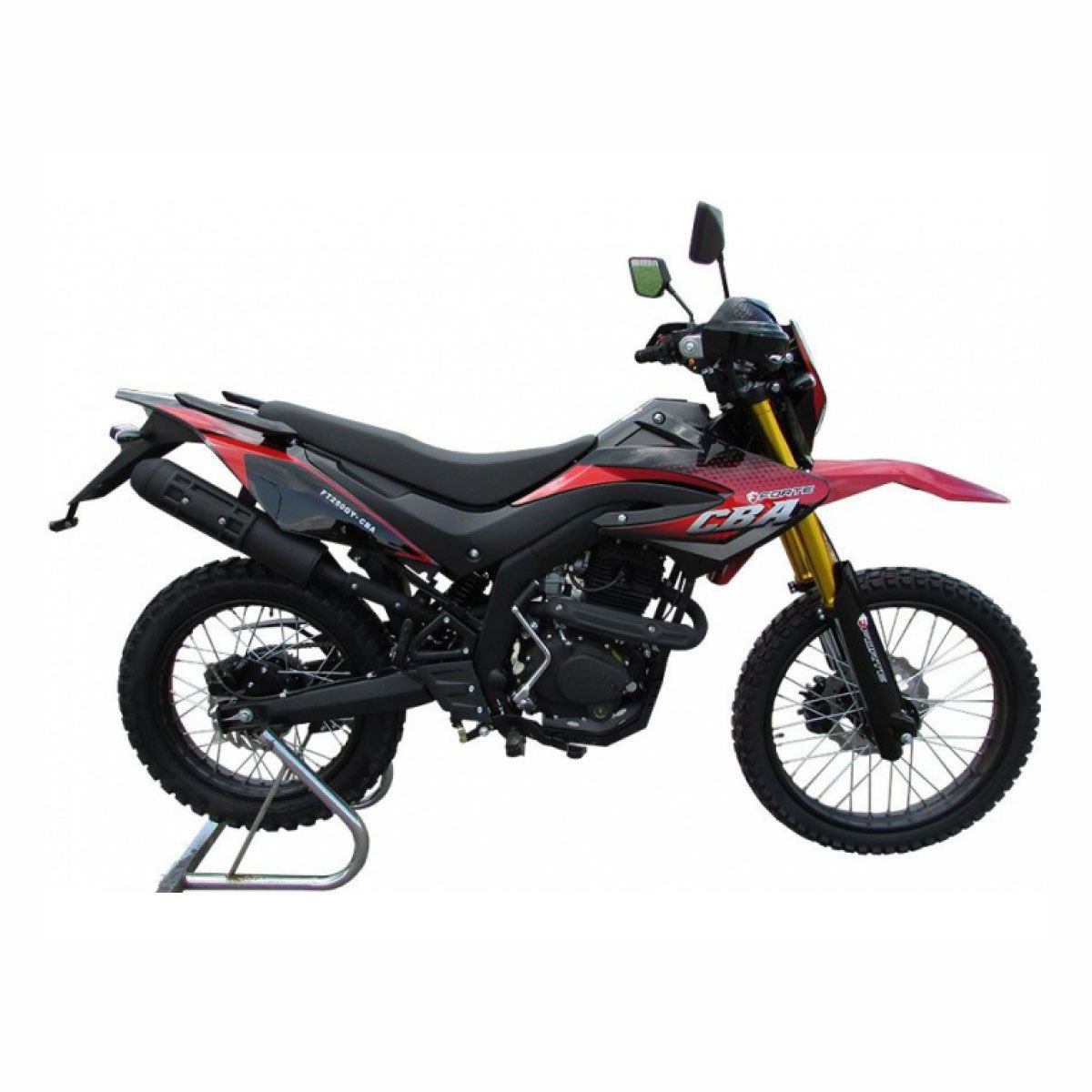 Мотоцикл FT250GY-CBA Forte красно-черный