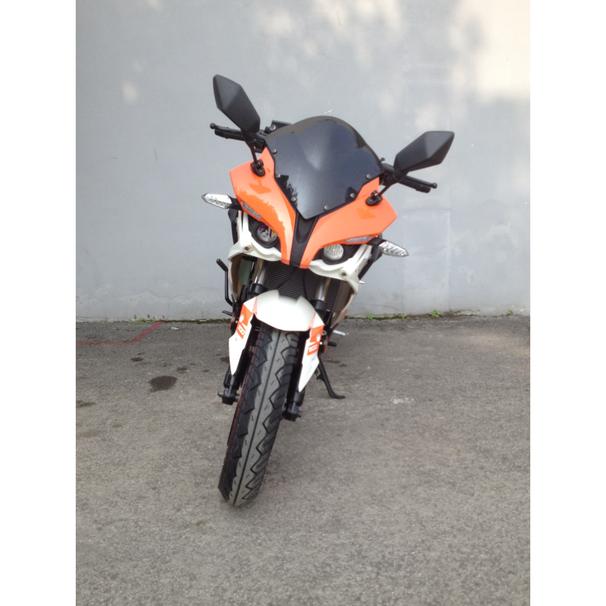 Мотоцикл FT300-R1 Forte оранжево-белый
