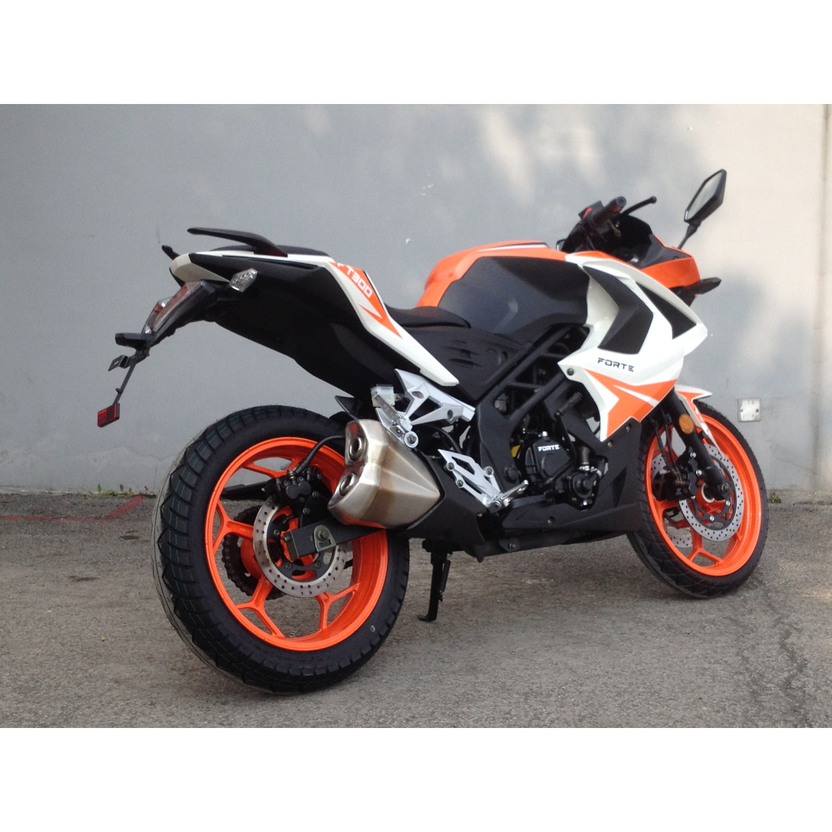 Мотоцикл FT300-R1 Forte помаранчево-білий