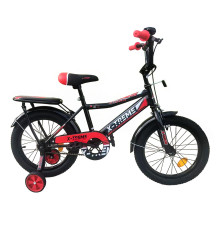Дитячий велосипед X-Treme STORM 16" чорно-червоний