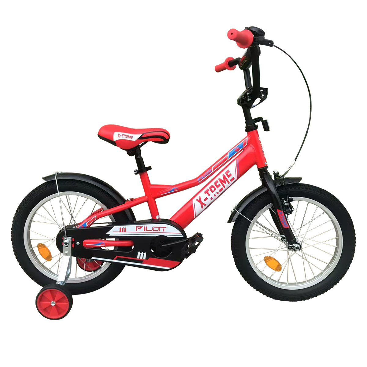 Дитячий велосипед X-Treme PILOT 16" червоний