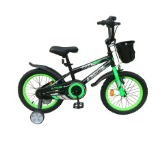 Велосипед X-Treme FLASH 16" чорно-зелений