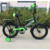 Дитячий велосипед X-Treme STORM 16" чорно-зелений