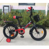 Дитячий велосипед X-Treme TREK 16" чорно-червоний