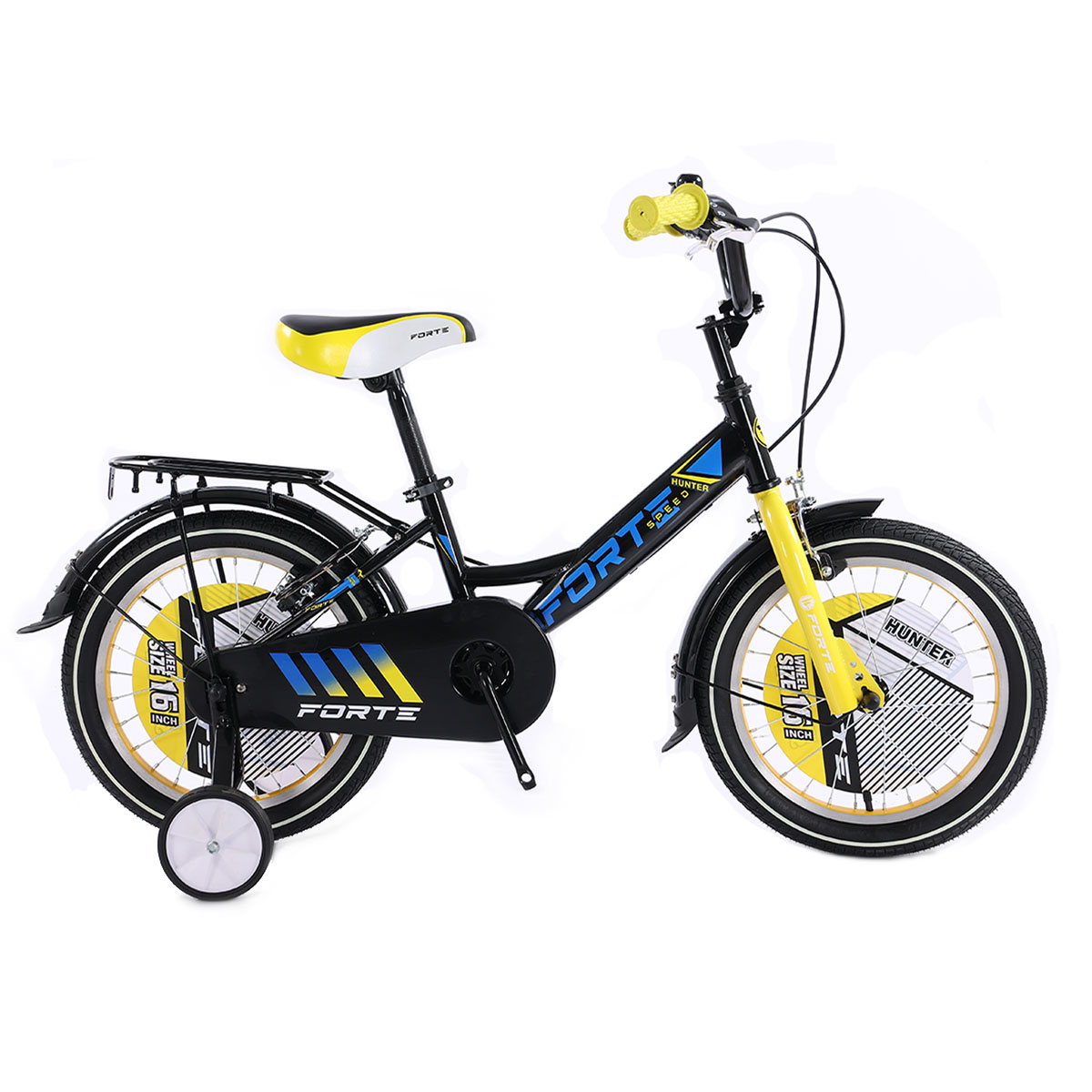 Дитячий велосипед Forte HUNTER 16" чорно-жовтий