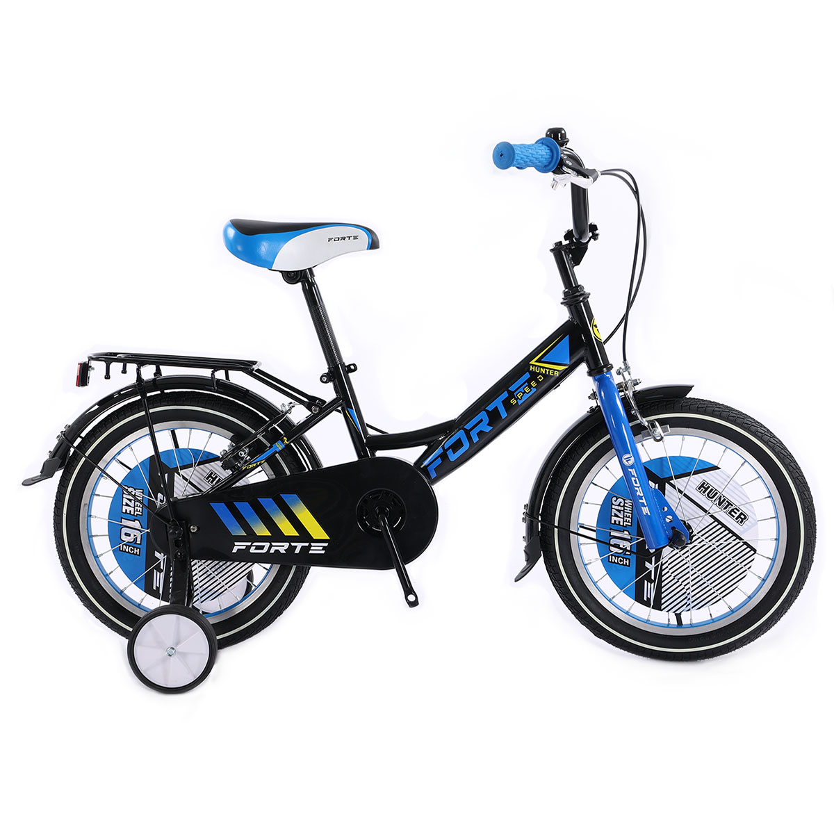 Дитячий велосипед Forte HUNTER 16" чорно-синій