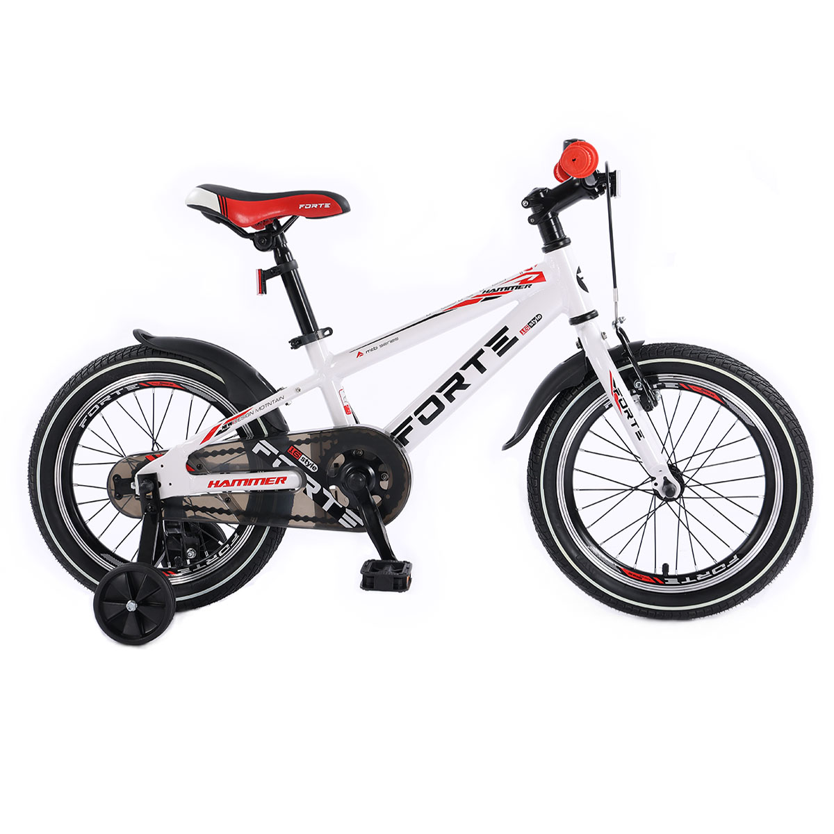 Дитячий велосипед Forte HAMMER 16" білий