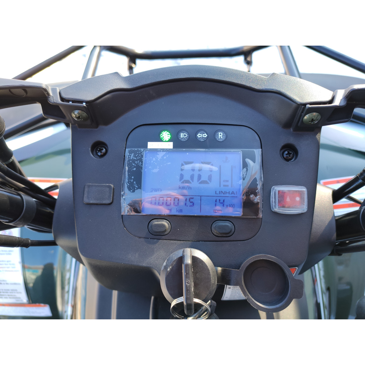 Квадроцикл Linhai LH400ATV-D EFI помаранчевий