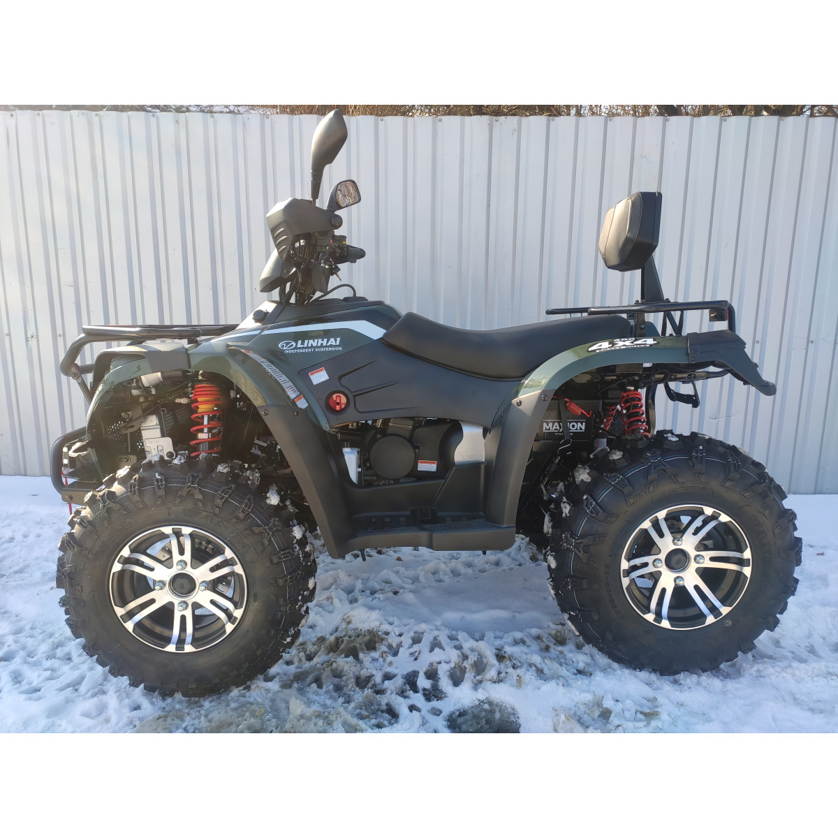 Квадроцикл Linhai LH400ATV-D EFI помаранчевий
