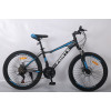 Велосипед Forte Warrior МТВ 24"/13" синьо-чорний