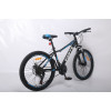 Велосипед Forte Warrior МТВ 24"/13" синьо-чорний