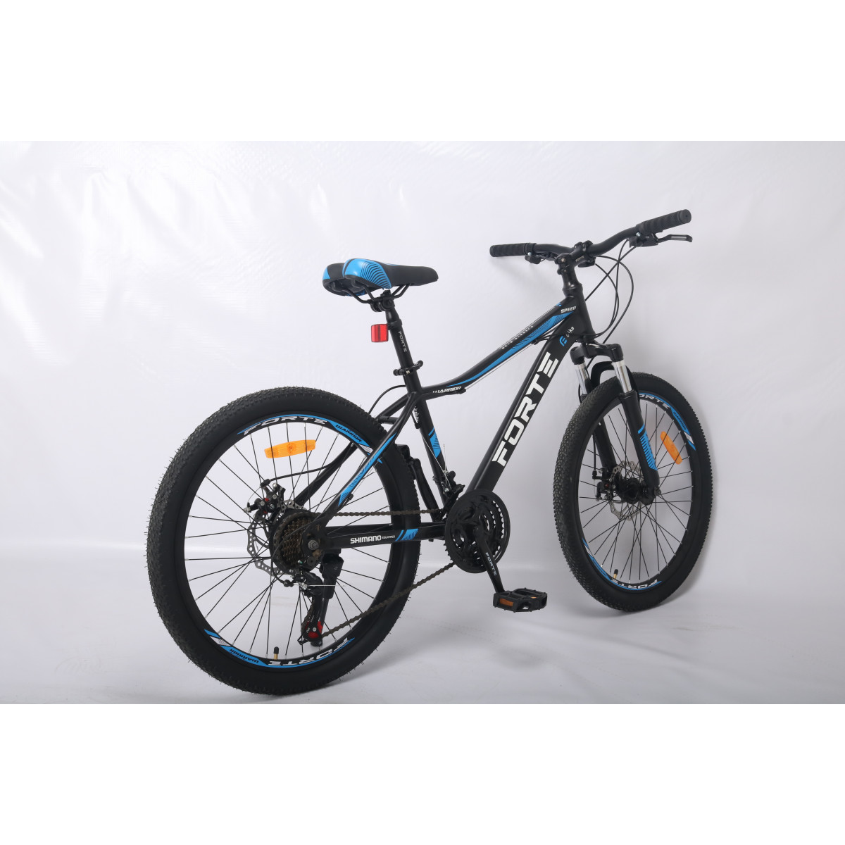 Велосипед Forte Warrior МТВ 24"/13" синьо-чорний