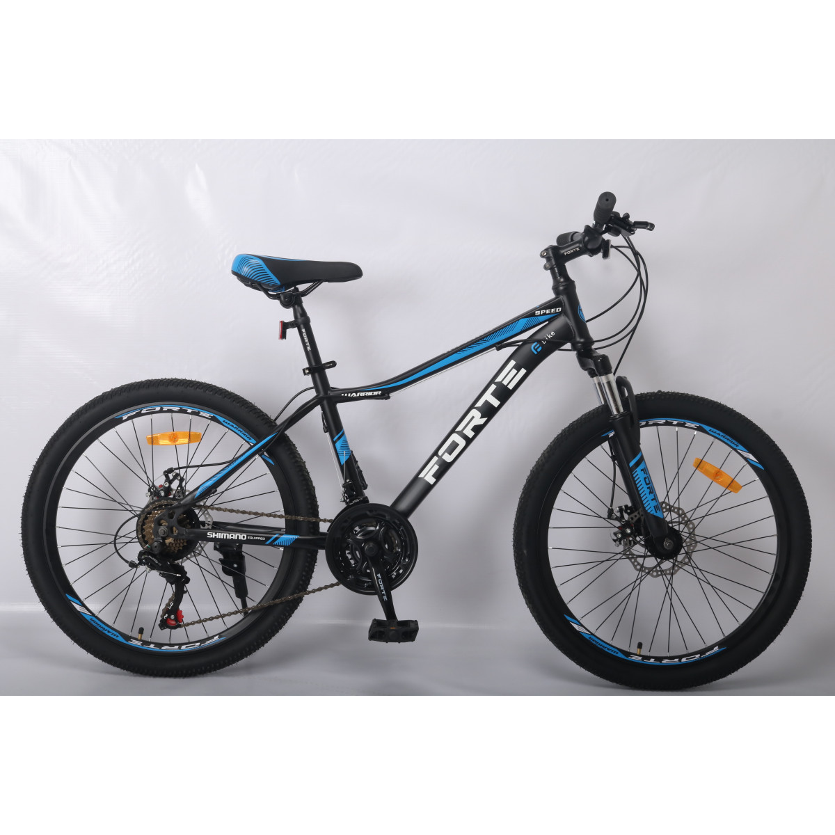 Велосипед Forte Warrior МТВ 24"/15" синьо-чорний