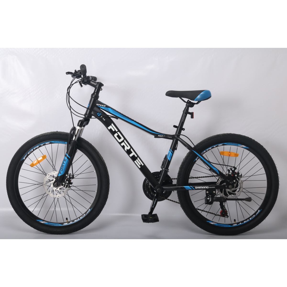 Велосипед Forte Warrior МТВ 24"/15" синьо-чорний