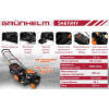 Газонокосилка бензиновая Grunhelm S461VHY самоходная