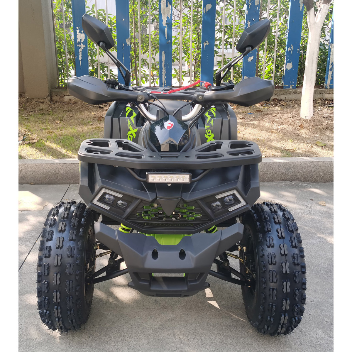 Квадроцикл FORTE Shark II 125 чорно-зелений