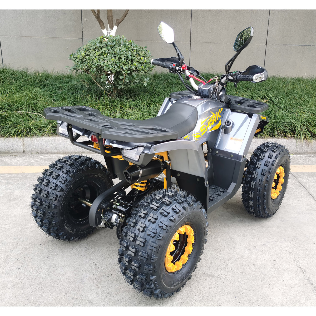 Квадроцикл FORTE Shark II 150 сіро-жовтий