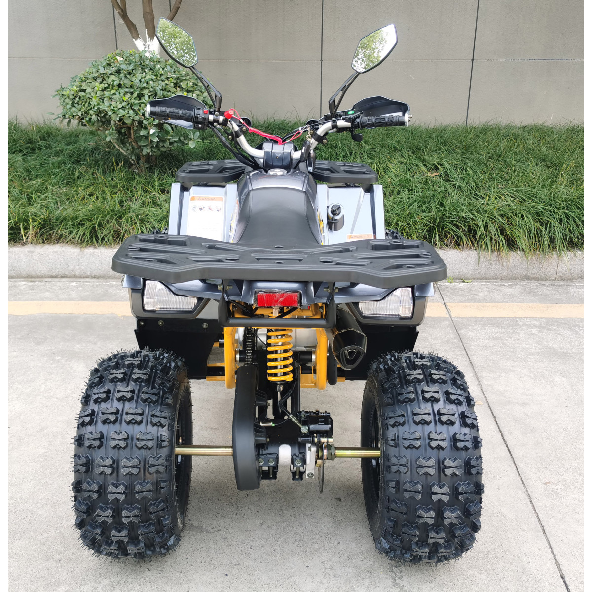 Квадроцикл FORTE Shark II 150 сіро-жовтий