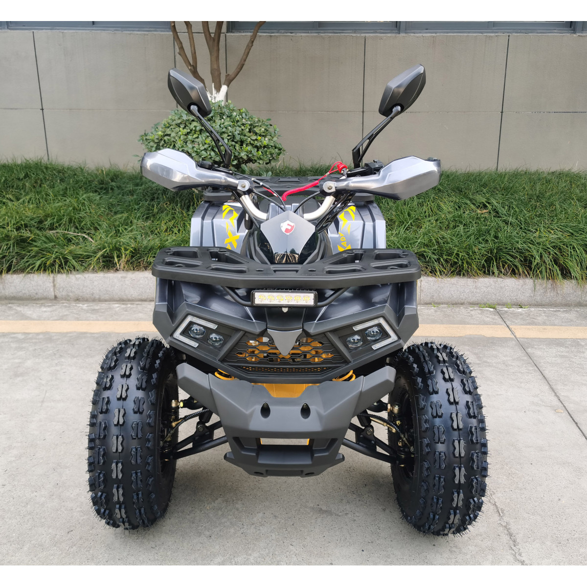 Квадроцикл FORTE Shark II 150 сіро-жовтий