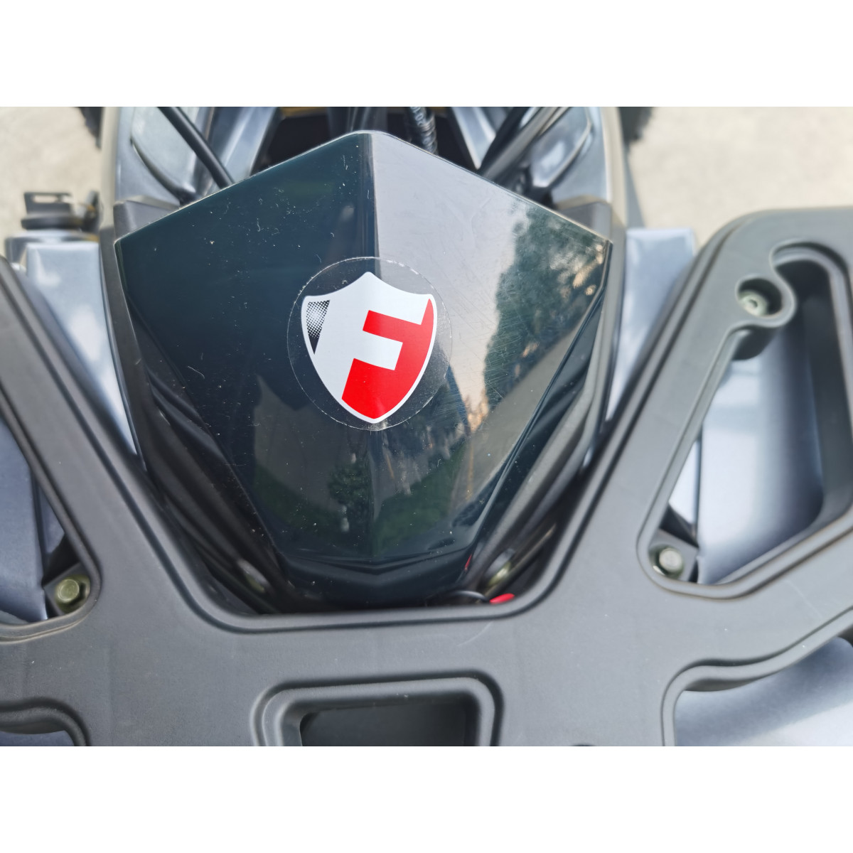 Квадроцикл FORTE Shark II 150 сіро-жовтий