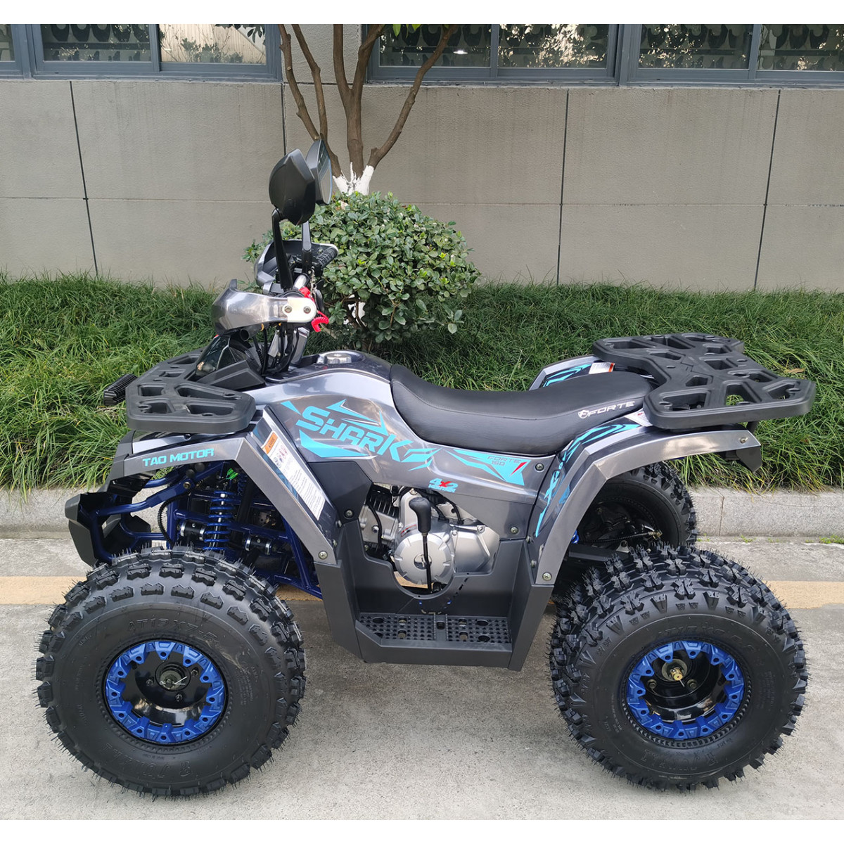 Квадроцикл FORTE Shark II 150 сіро-синій