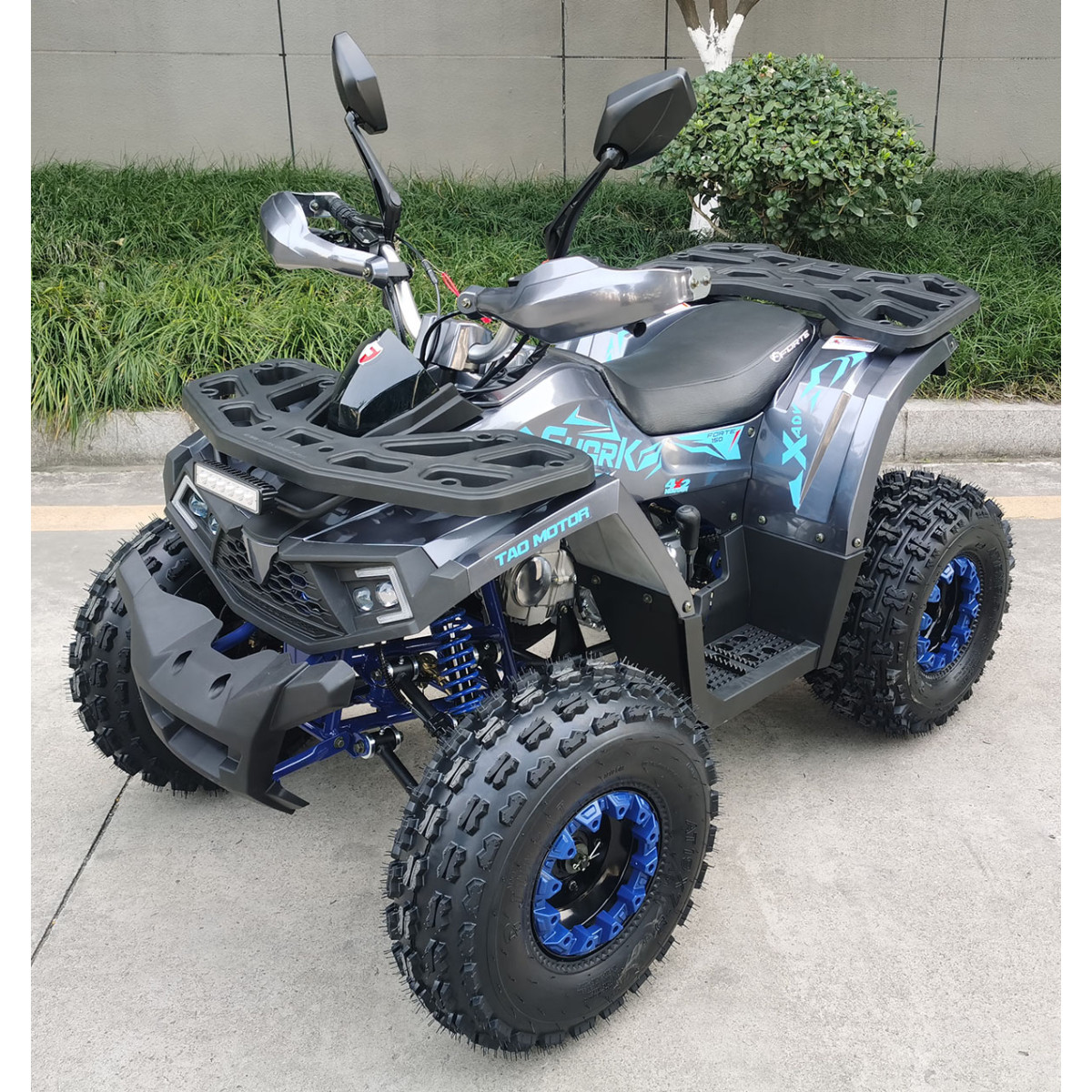 Квадроцикл FORTE Shark II 150 сіро-синій