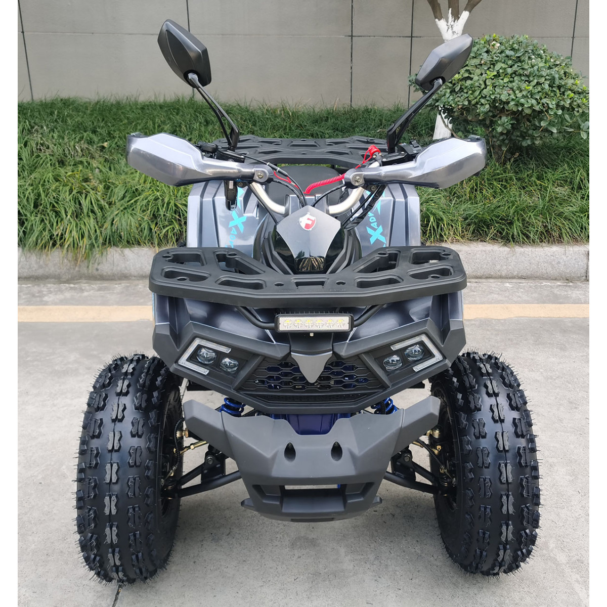 Квадроцикл FORTE Shark II 150 сіро-синій