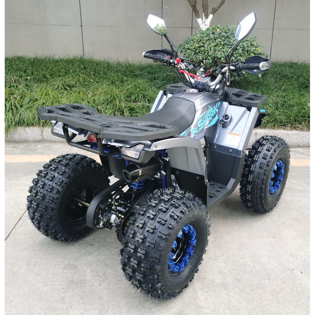 Квадроцикл FORTE Shark II 150 сіро-синій