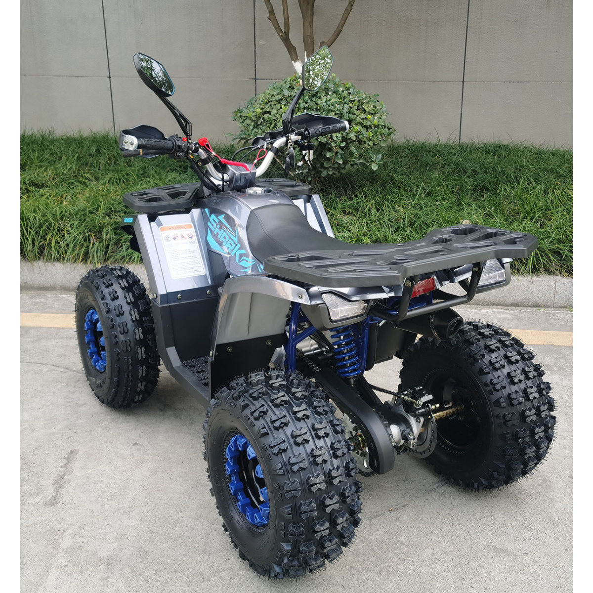 Квадроцикл FORTE Shark II 150 сіро-синій