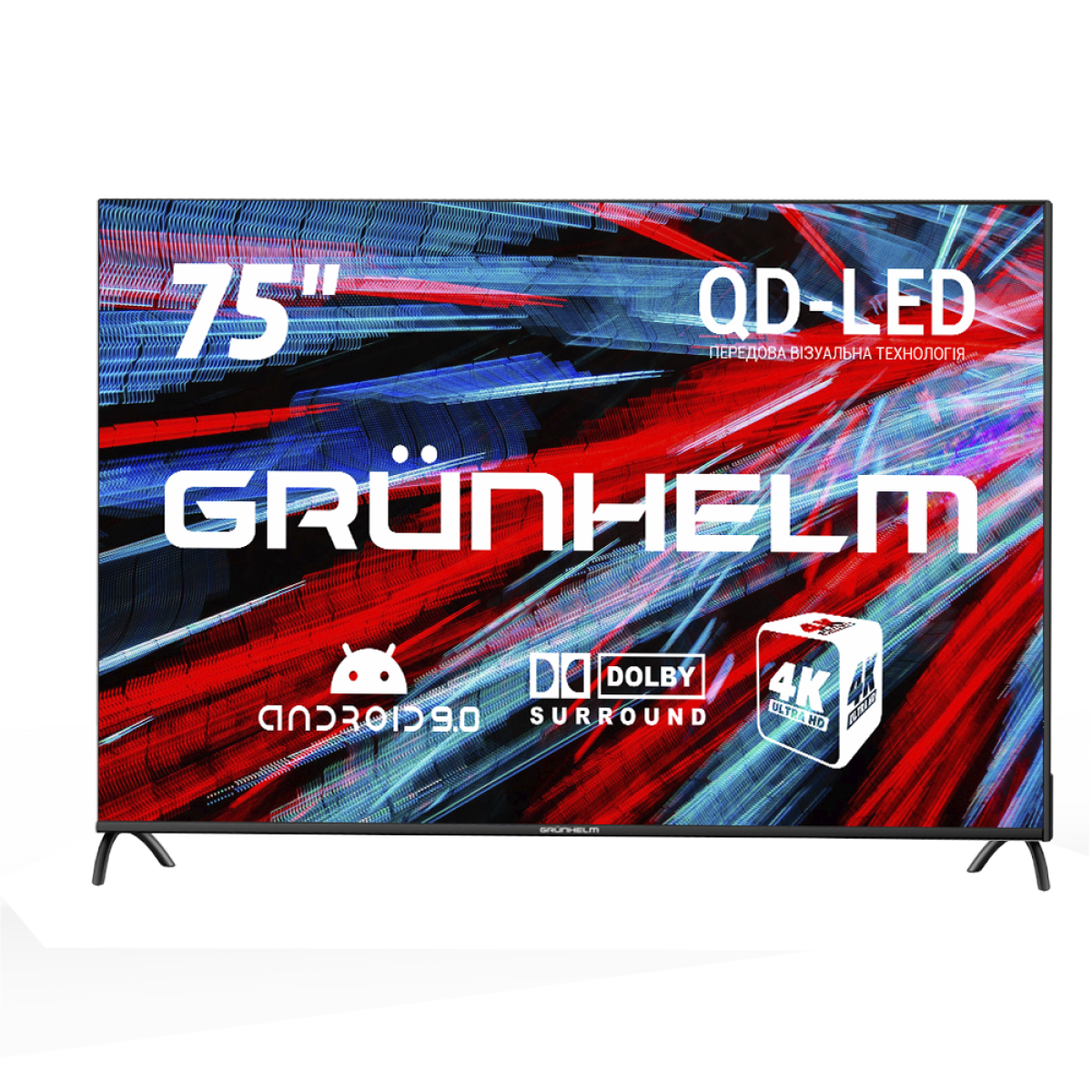 Телевізор Grunhelm GT9QUHD75FL 75"