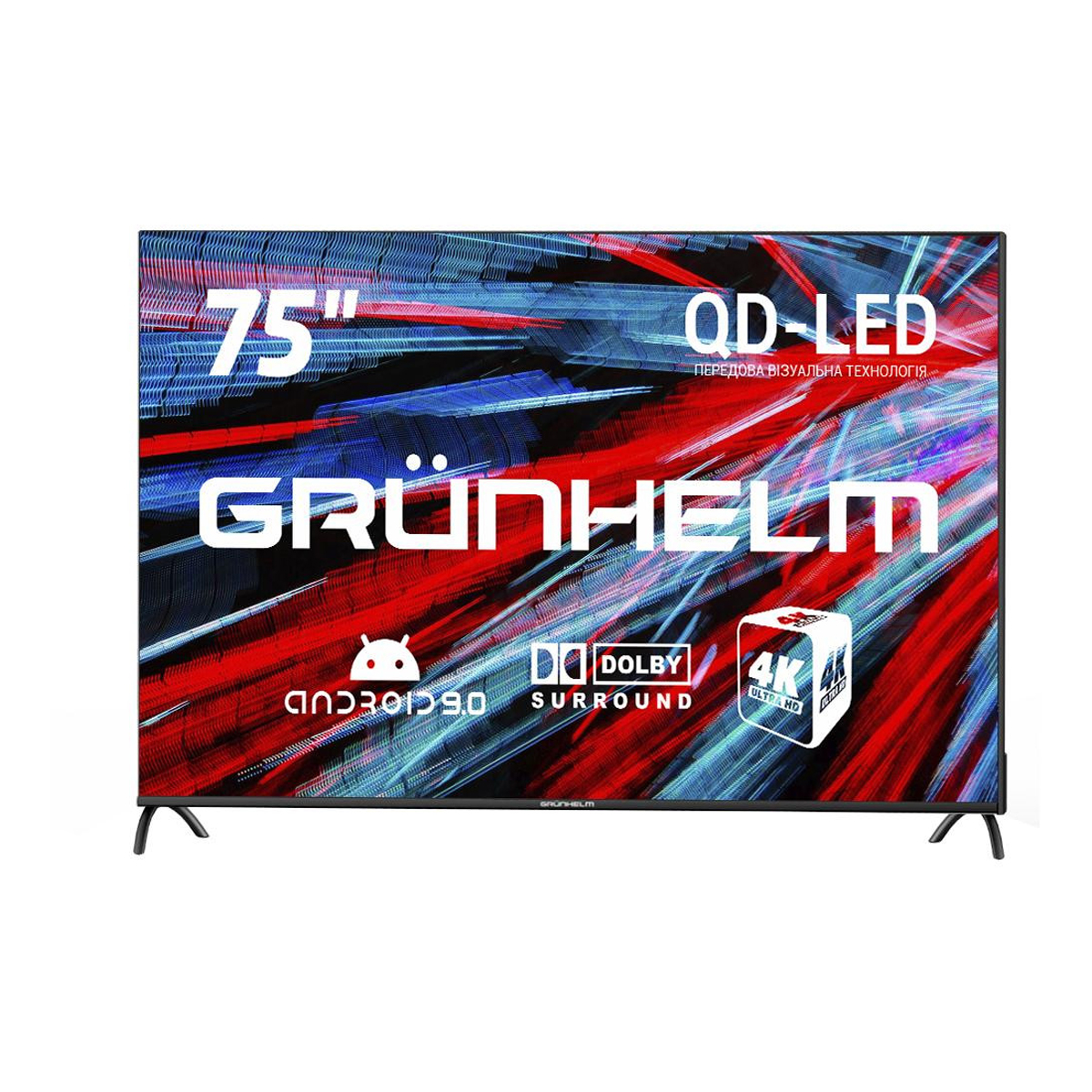 Телевізор Grunhelm GT9QUHD75FL 75"