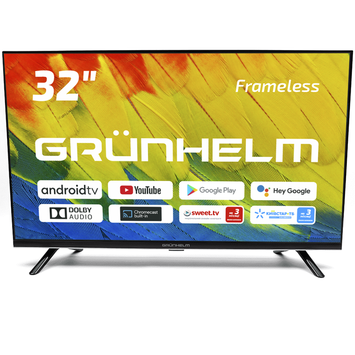 Телевизор Grunhelm GT9HDFL32-GA2 32"