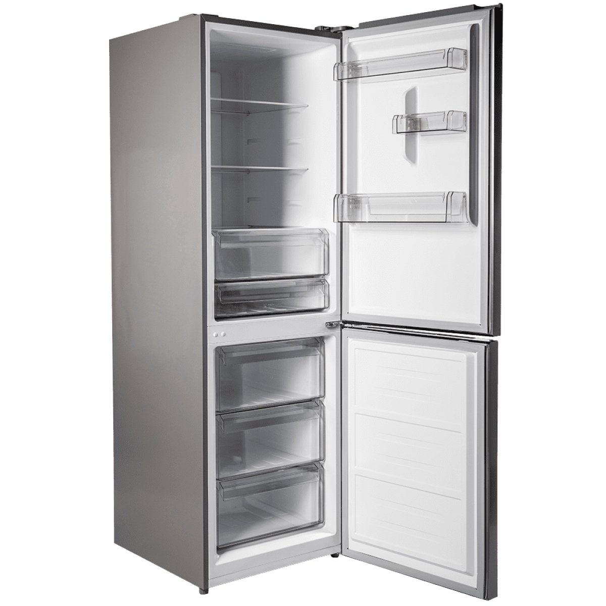 Двокамерний холодильник Grunhelm GNC-185HLX2
