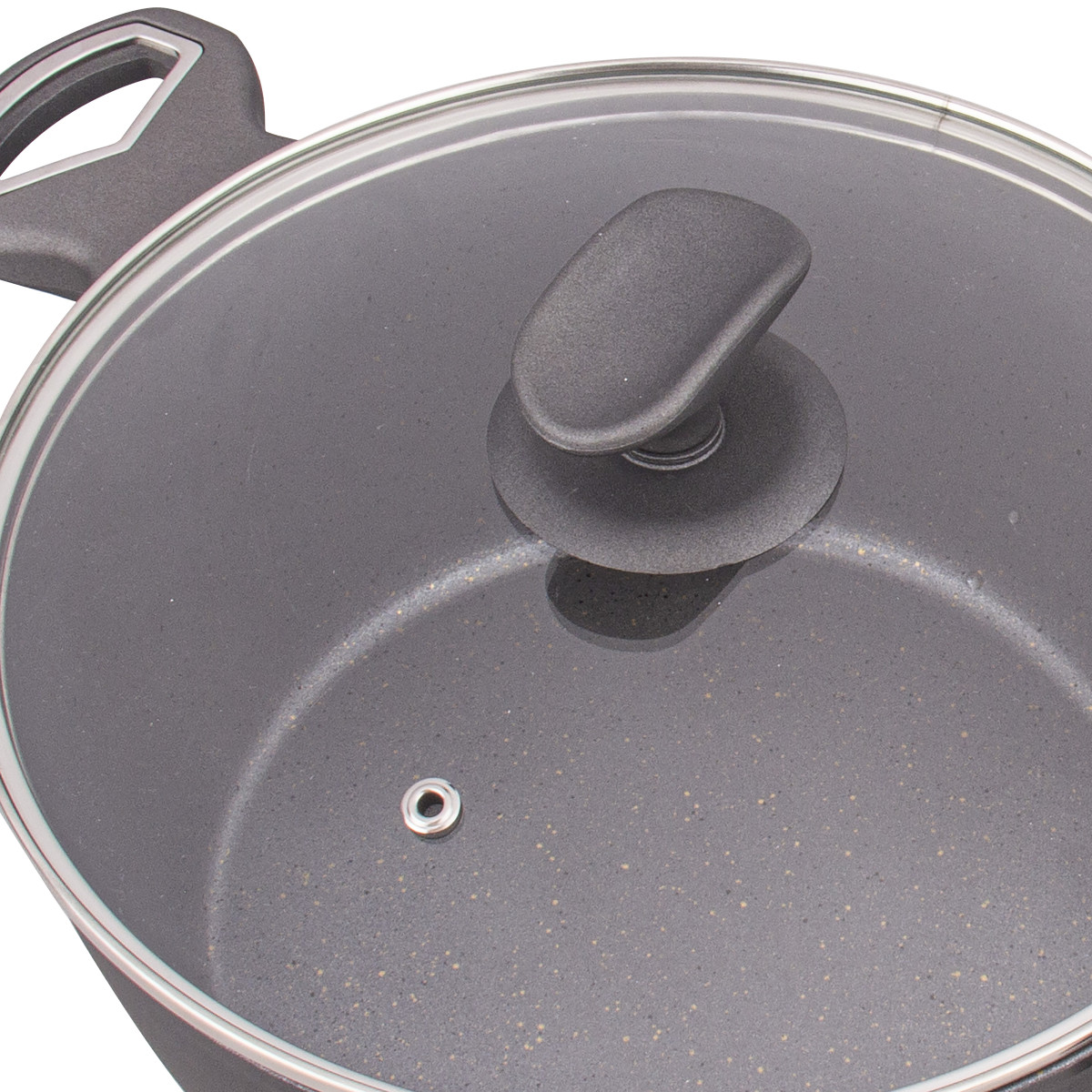 Каструля Маренго PR-2222 (gray marble) PEPPER 3.9 л