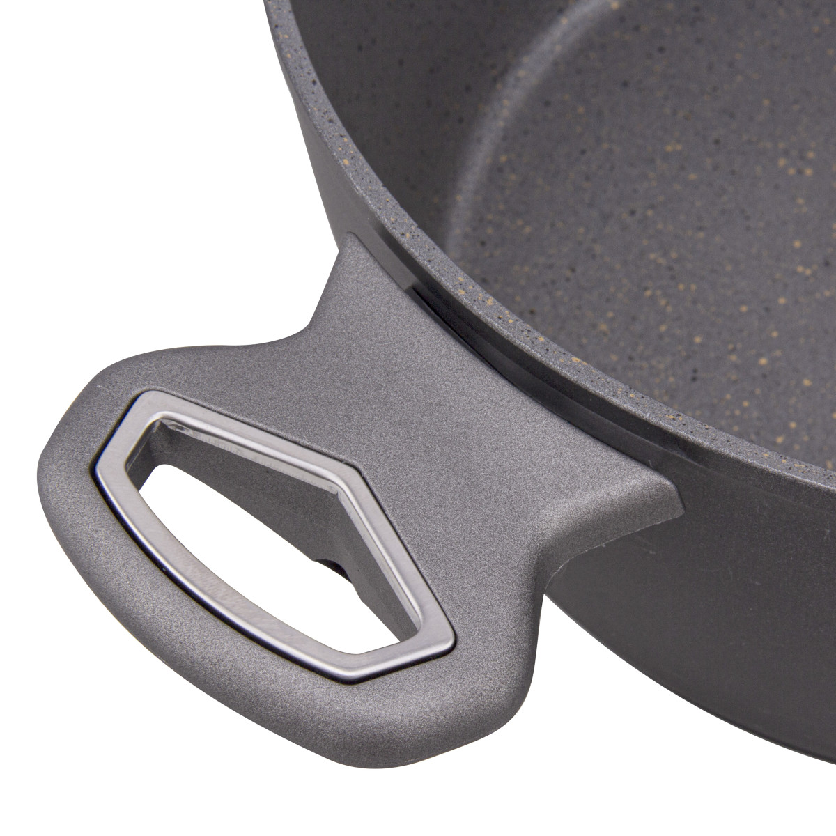 Каструля Маренго PR-2222 (gray marble) PEPPER 3.9 л