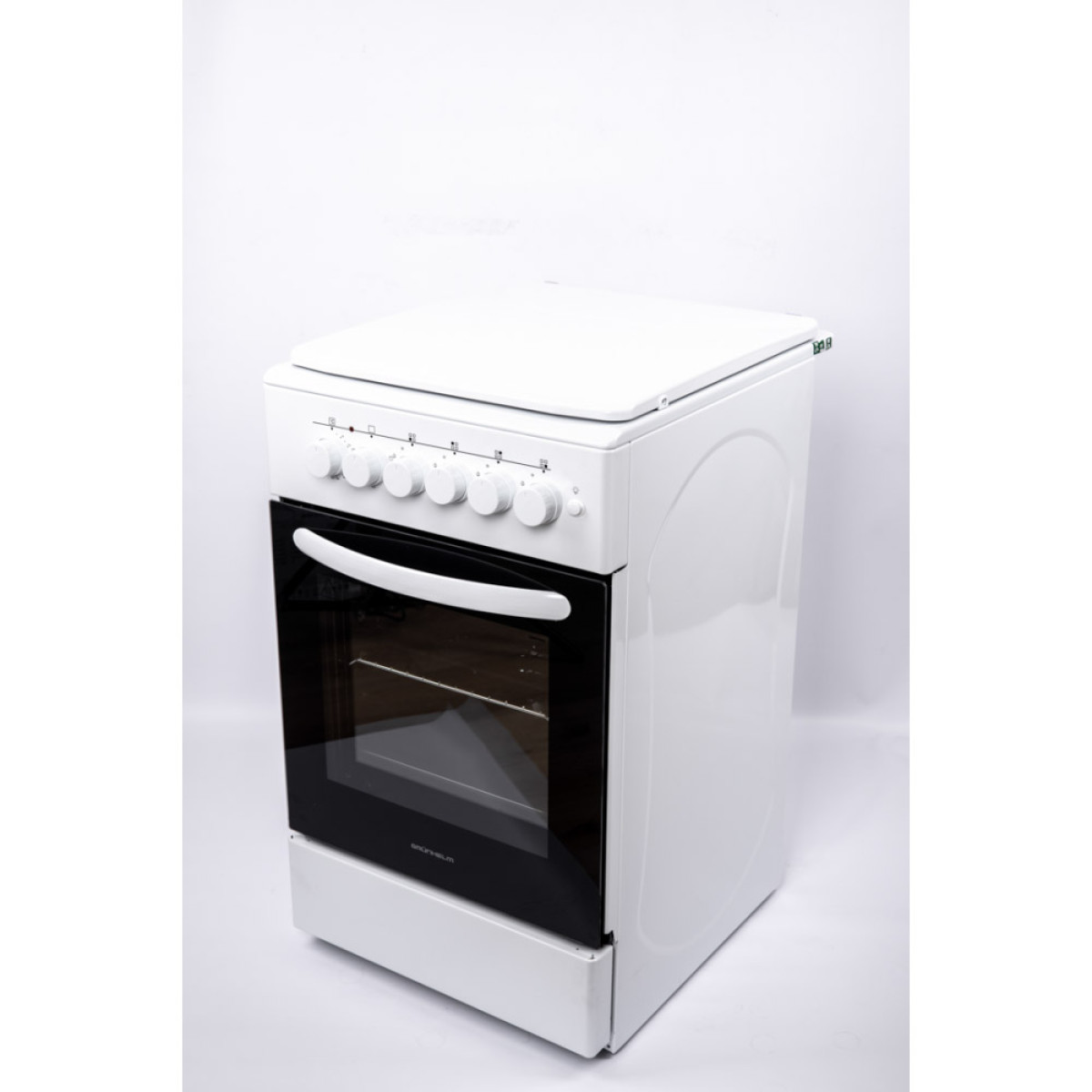 Плита газоэлектрическая белая Grunhelm FM5612W