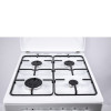 Плита газоэлектрическая белая Grunhelm FM5612W