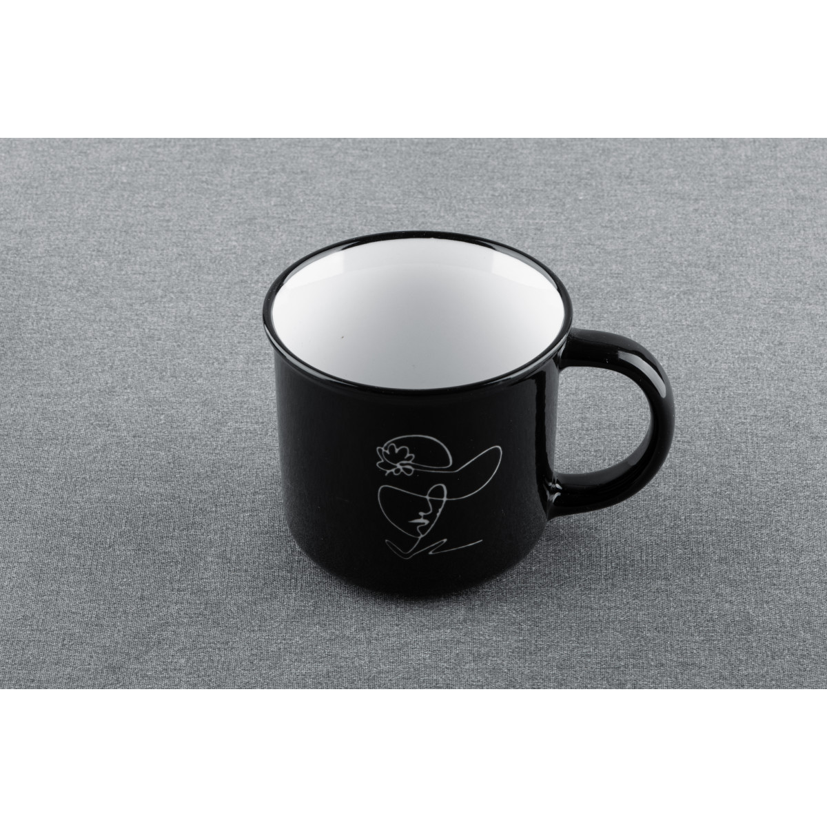 Чашка Lady in black VT-C-513370 Vittora 370 мл