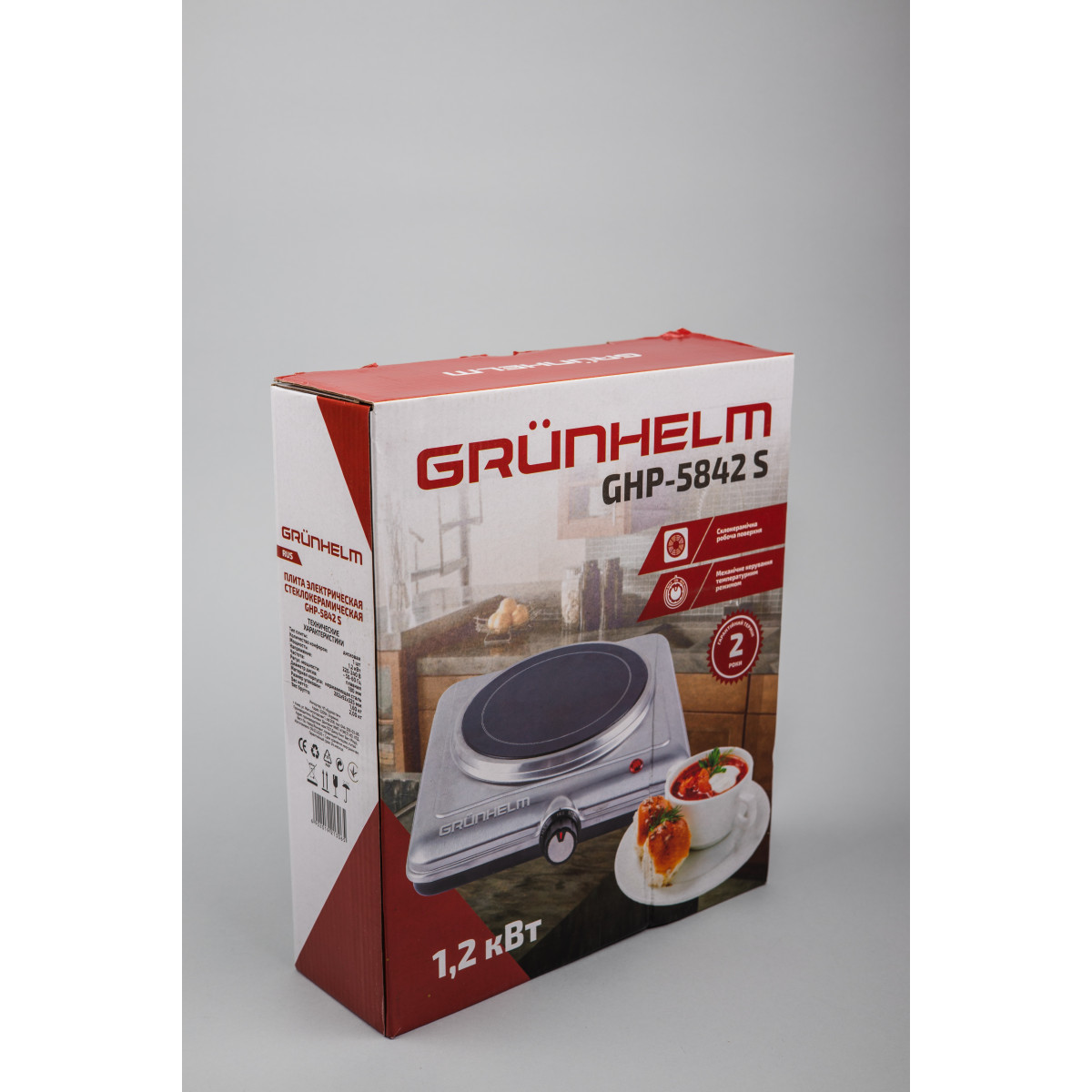Електроплита Grunhelm GHP-5842S