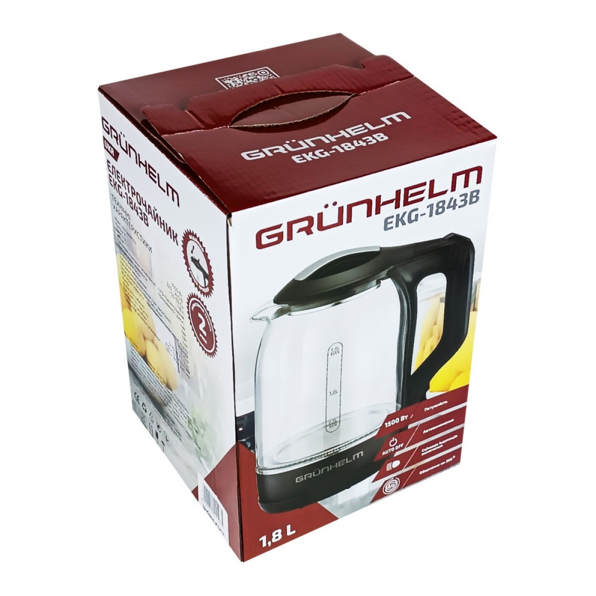Электрочайник Grunhelm EKG-1843B
