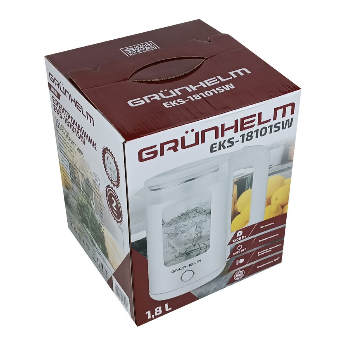 Электрочайник Grunhelm EKS-18101SW