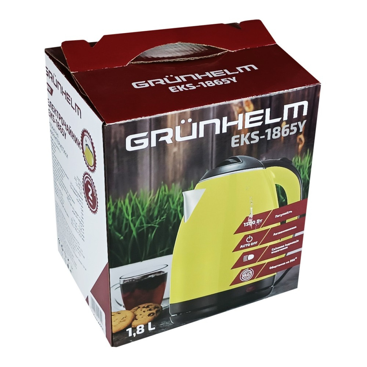 Электрочайник Grunhelm EKS-1865Y