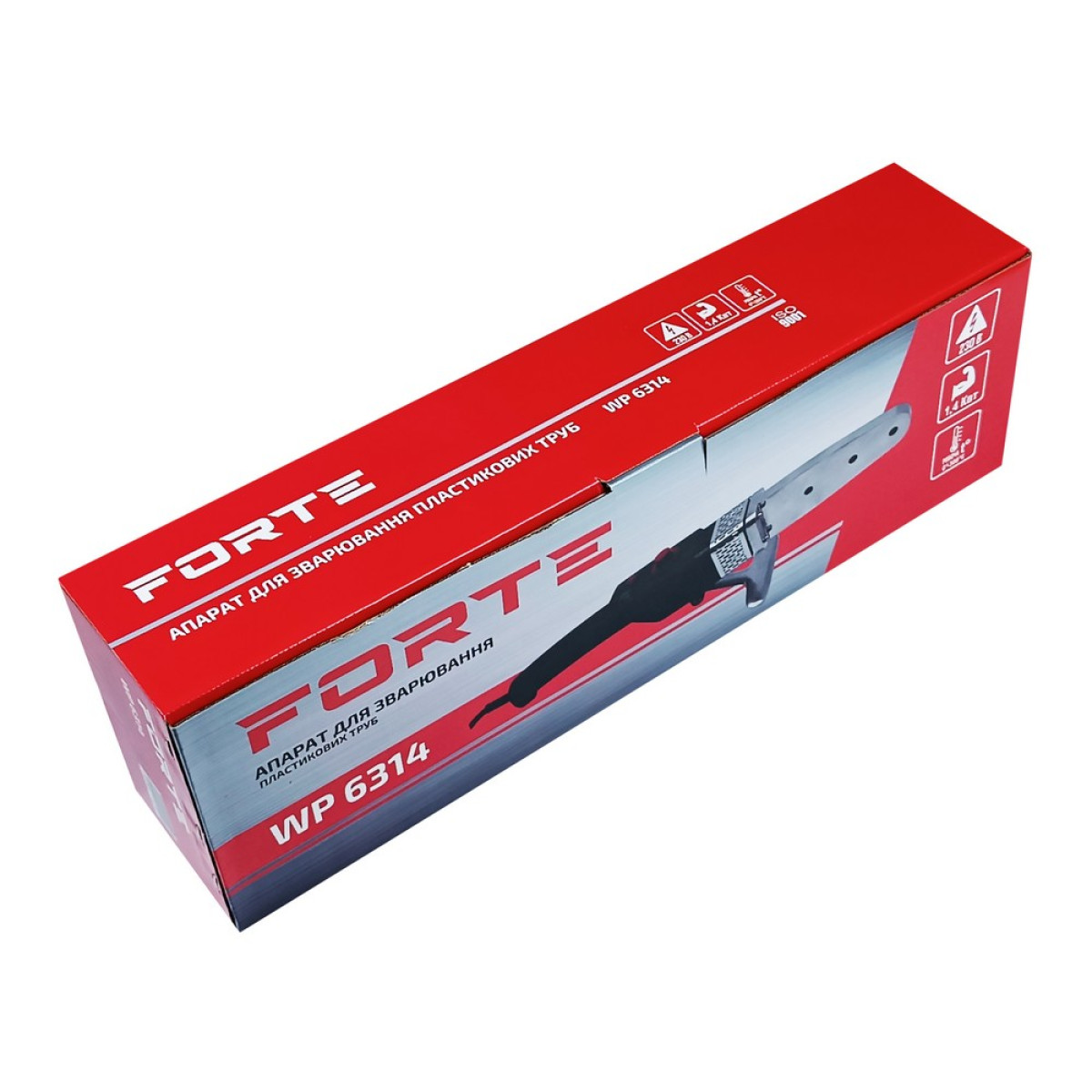 Паяльник для пластиковых труб WP6314 Forte
