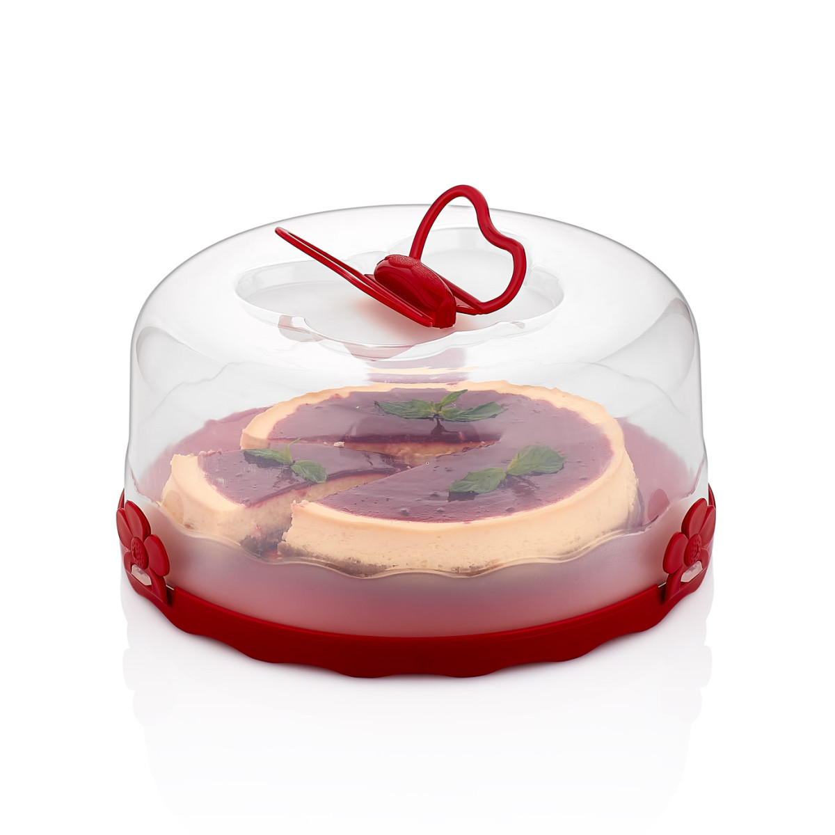 Кришка для торта кругла 24х24х13.3см GT-501 GUSTO