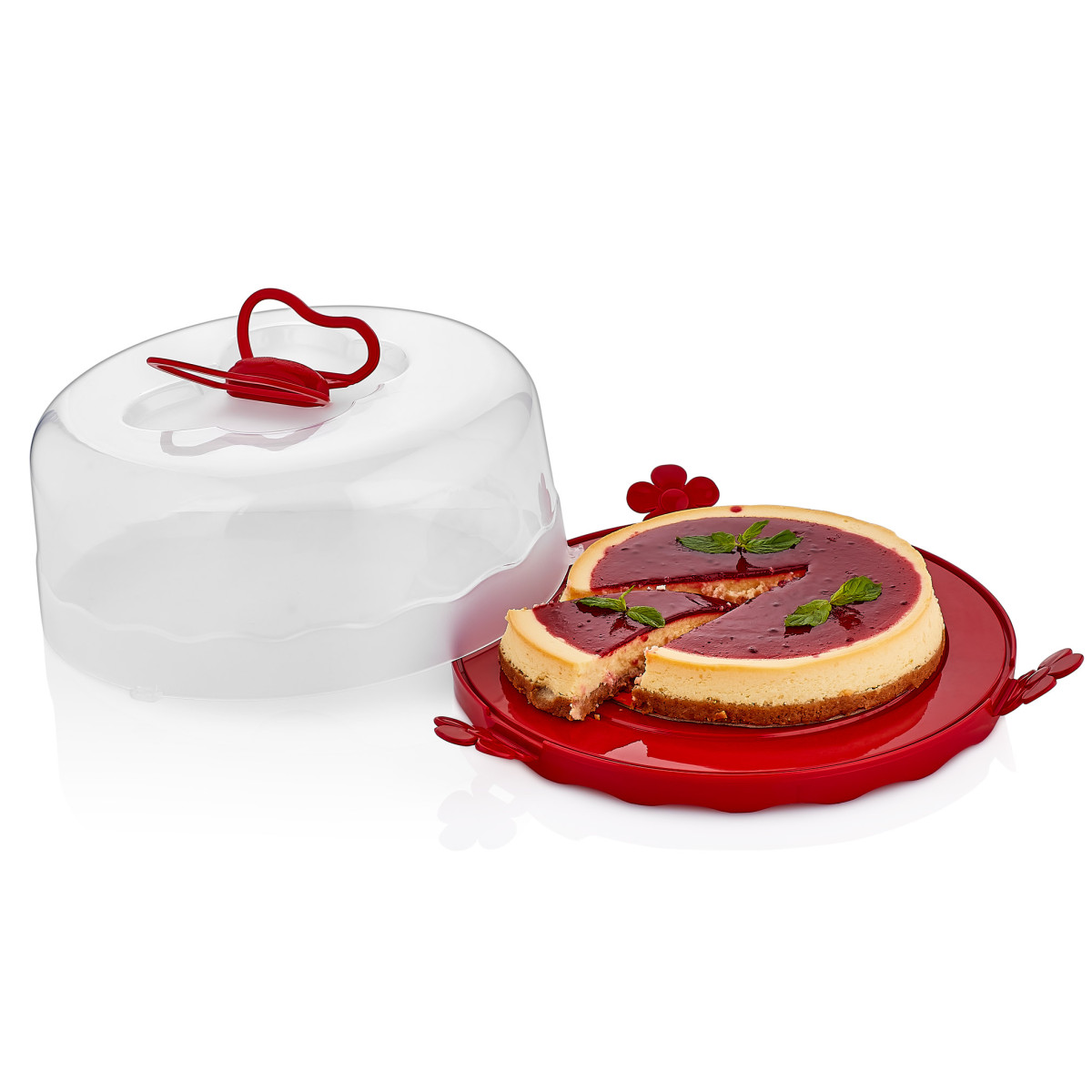 Кришка для торта кругла 24х24х13.3см GT-501 GUSTO
