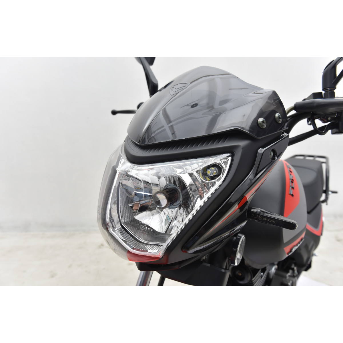 Мотоцикл SYRIUS 150 Forte чорно-червоний