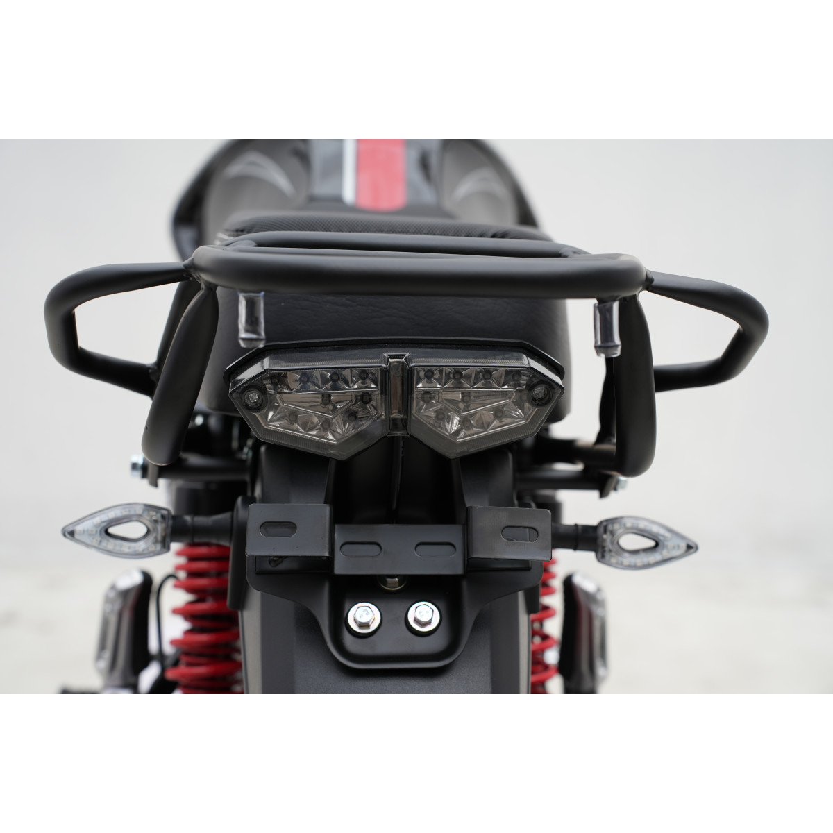 Мотоцикл 200R Forte чорно-червоний
