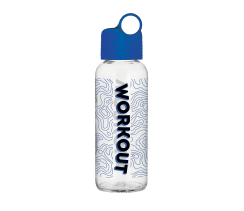 Пляшка для води 450 мл синя Moon VT-922009 VITTORA